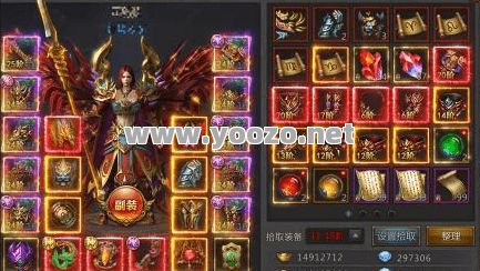 新开传奇游戏获得武器和装备靠升级