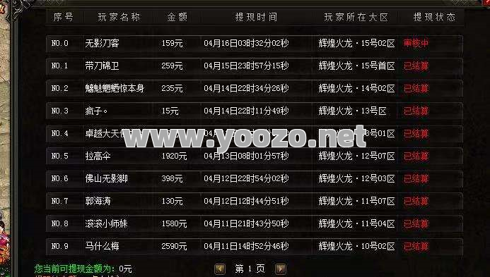 1.76传奇私服游戏里面什么头衔较难得到