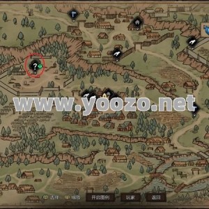 石墓阵外有隐藏的商店地图