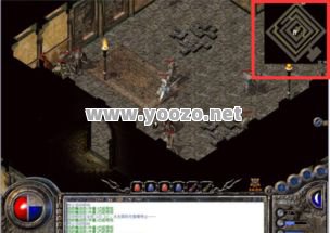 传奇SF祖玛阁药店如何走?详细图解分享!